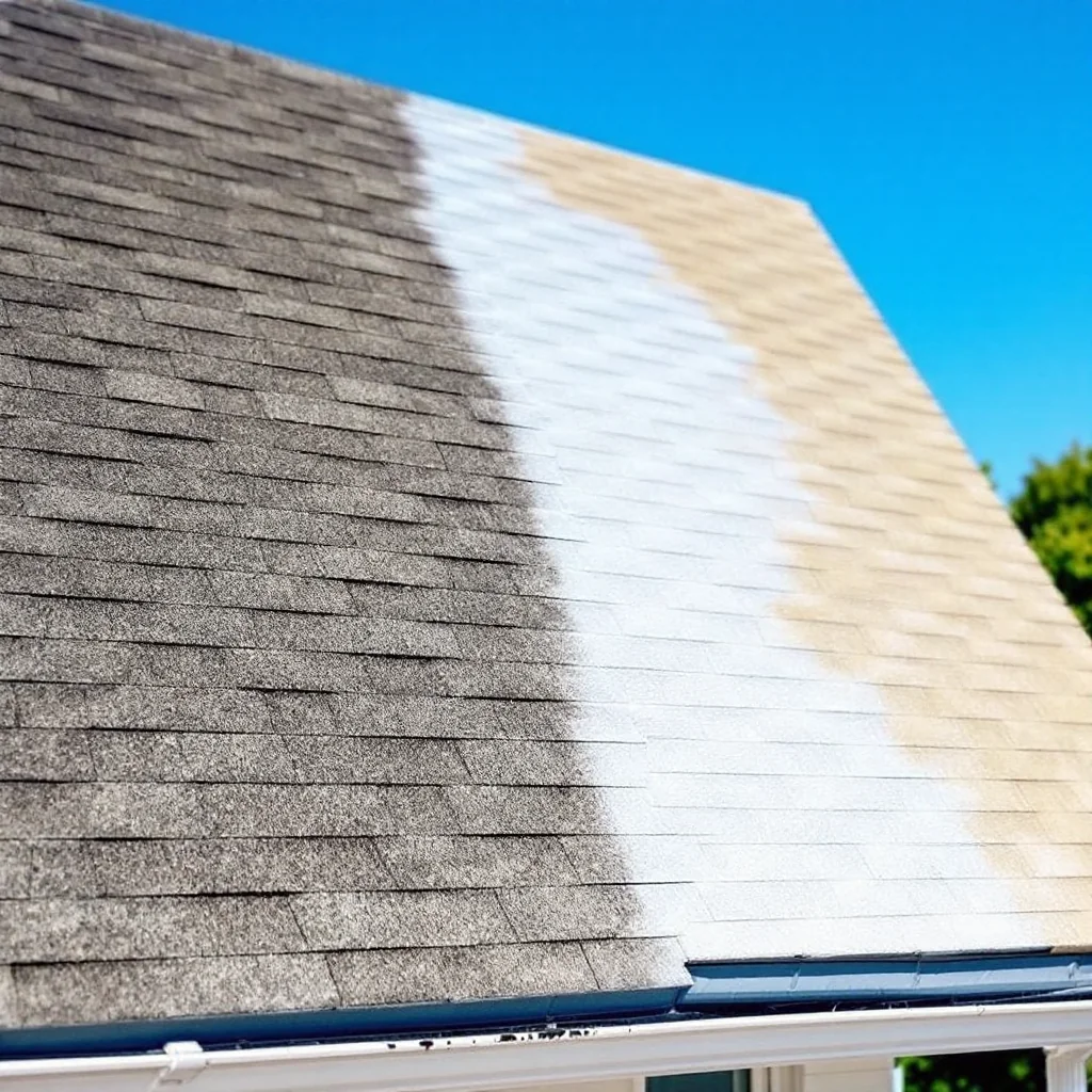 After Pressure Washing