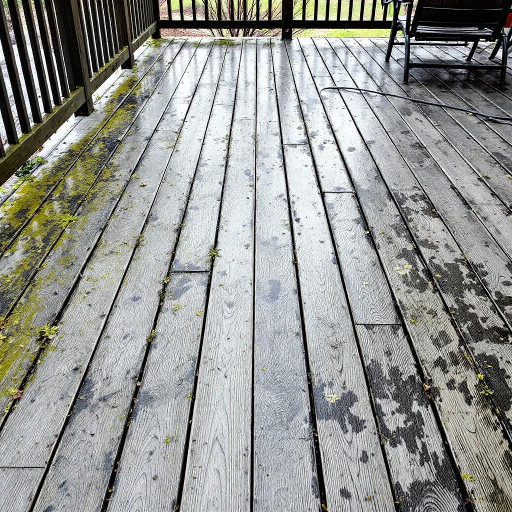 Before Pressure Washing