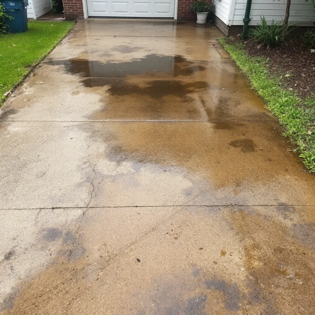 Before Pressure Washing