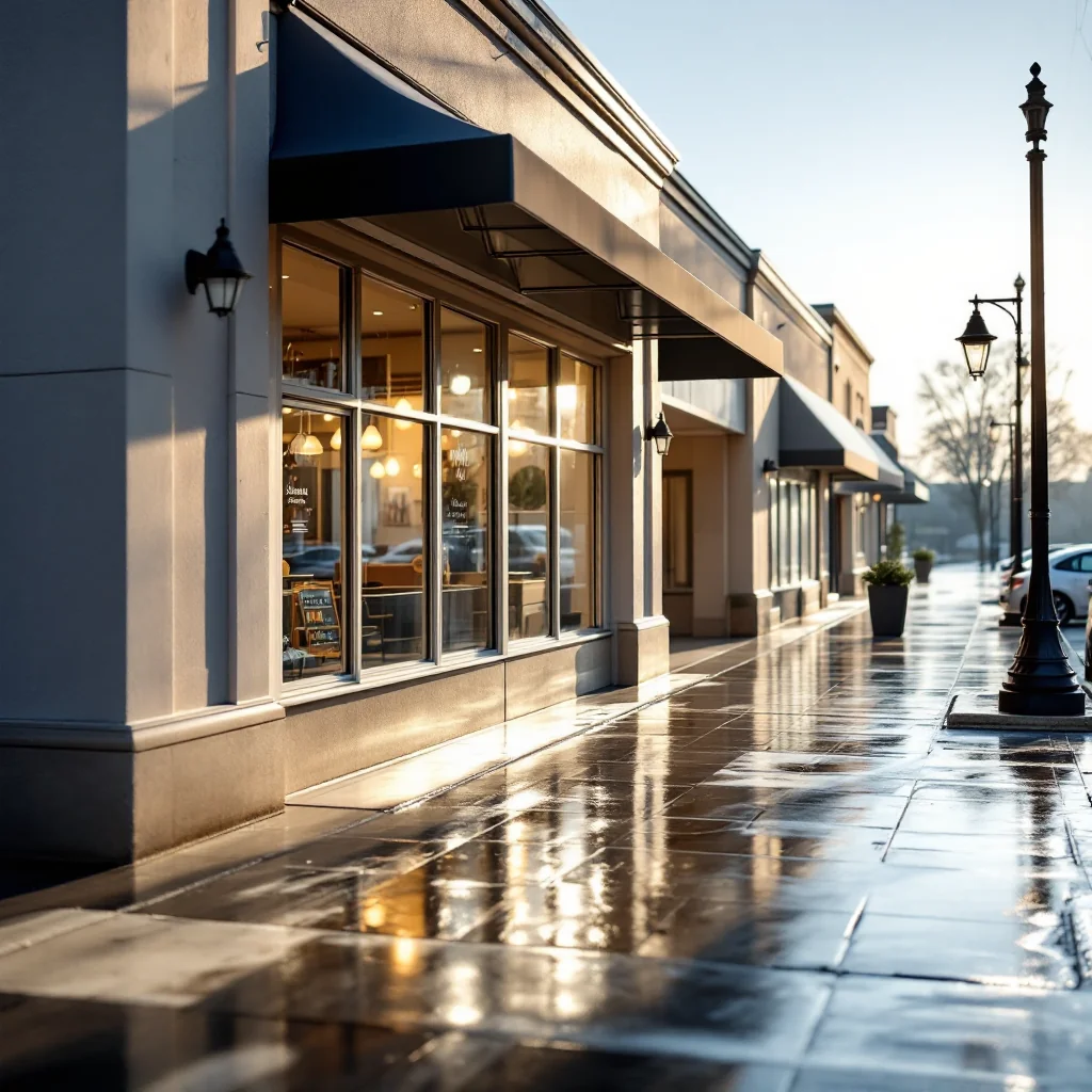 Commercial Storefront - Pressure Washing Knoxville