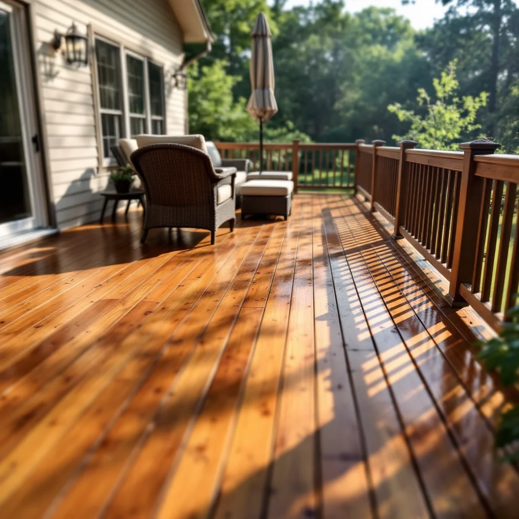 Deck Cleaned - Pressure Washing Knoxville
