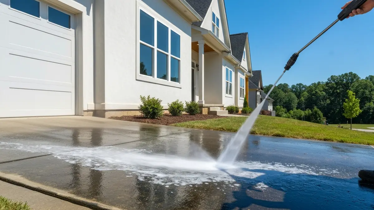 Pressure washing in Hardin Valley, Tennessee