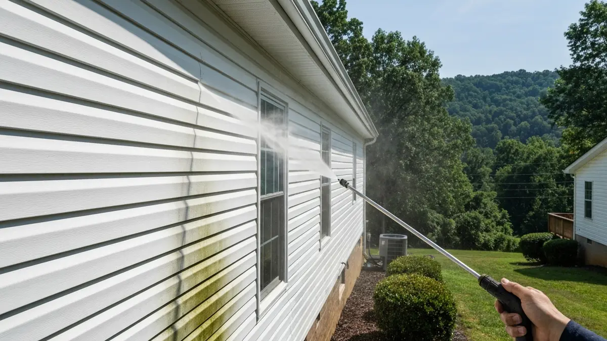 Pressure washing in Jefferson City, Tennessee